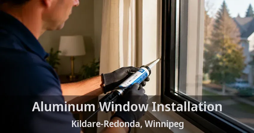 Aluminum Window Installation Kildare-Redonda, Winnipeg - MB