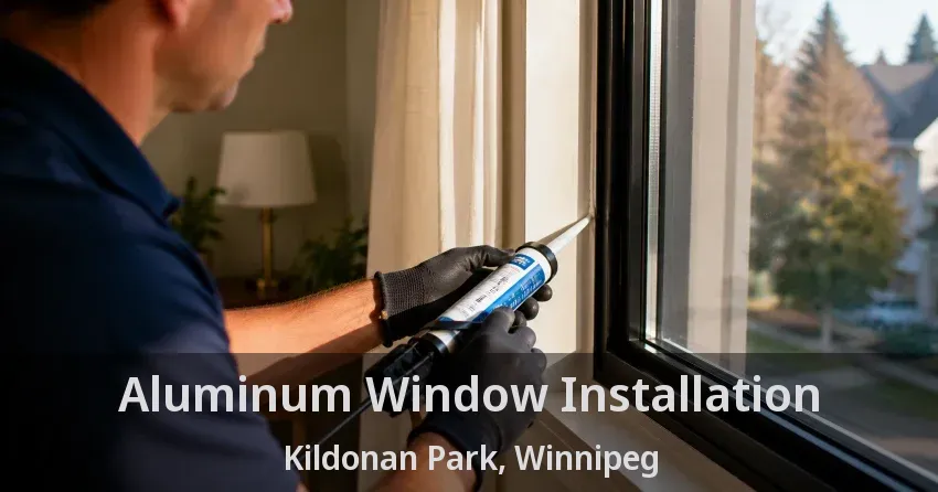 Aluminum Window Installation Kildonan Park, Winnipeg - MB