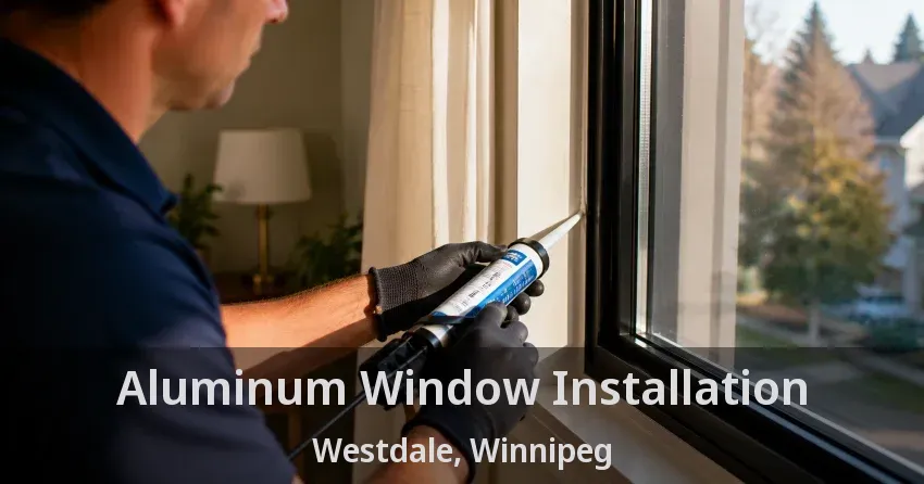 Aluminum Window Installation Westdale, Winnipeg - MB