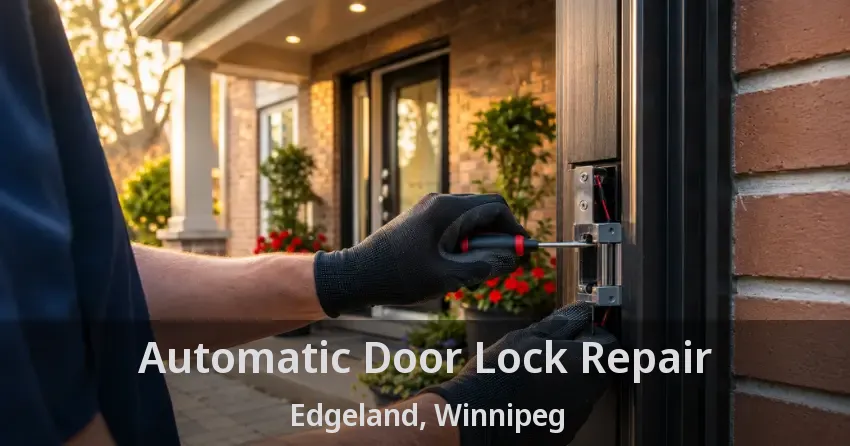 Automatic Door Lock Repair Edgeland, Winnipeg - MB