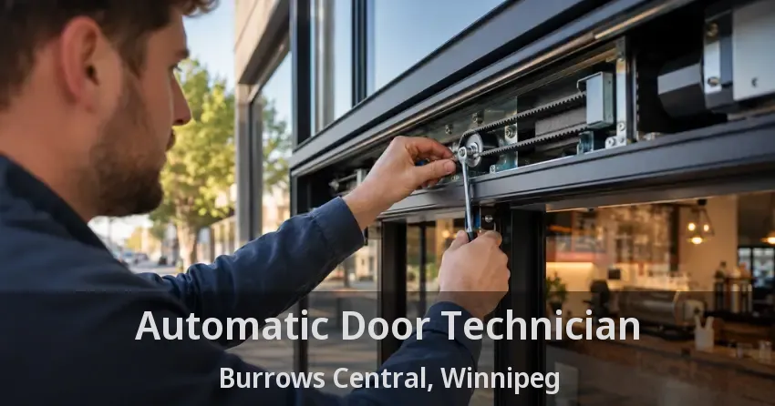 Automatic Door Technician Burrows Central, Winnipeg - MB