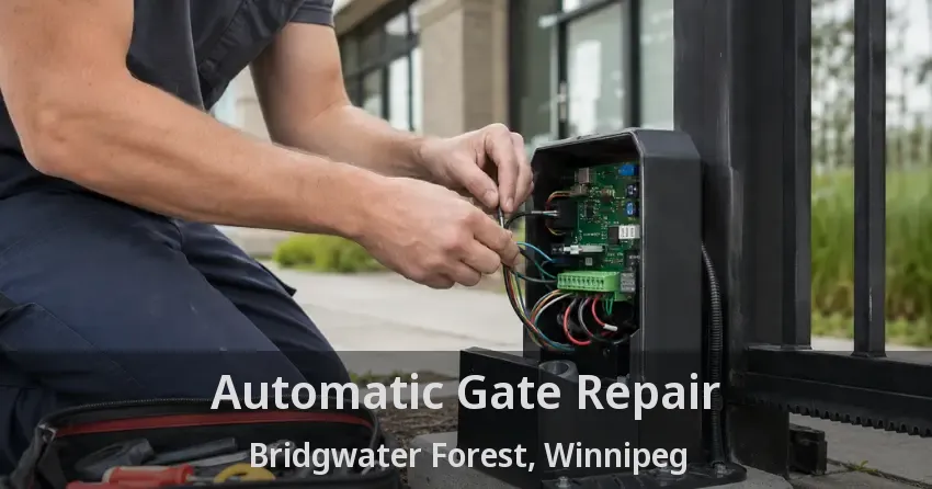 Automatic Gate Repair Bridgwater Forest, Winnipeg - MB