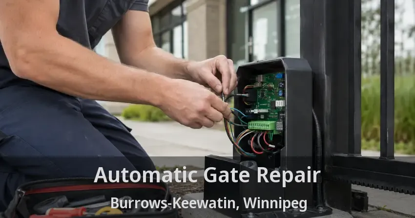 Automatic Gate Repair Burrows-Keewatin, Winnipeg - MB