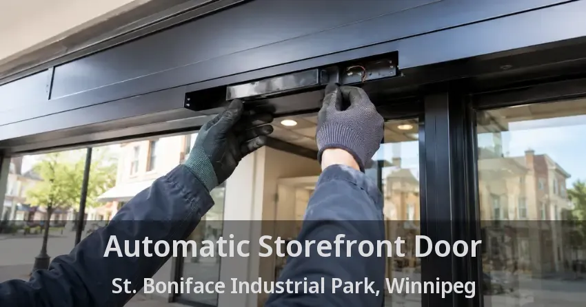 Automatic Storefront Door St. Boniface Industrial Park, Winnipeg - MB