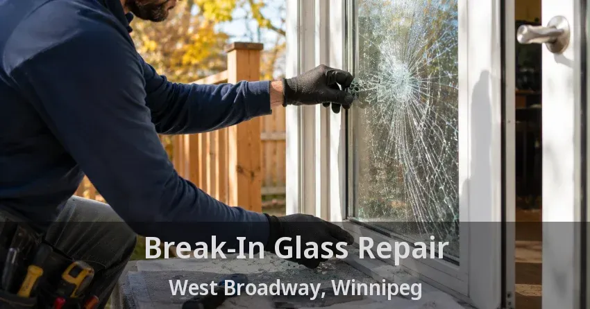 Break-In Glass Repair West Broadway, Winnipeg - MB