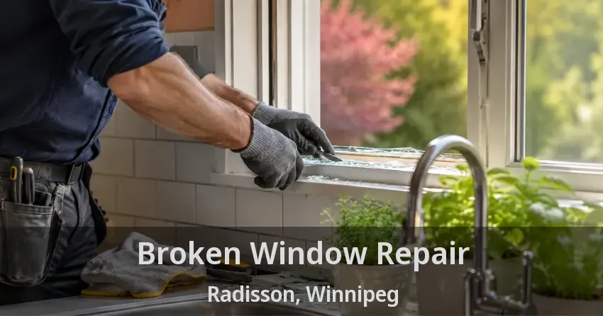 Broken Window Repair Radisson, Winnipeg - MB
