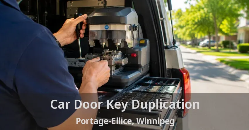 Car Door Key Duplication Portage-Ellice, Winnipeg - MB