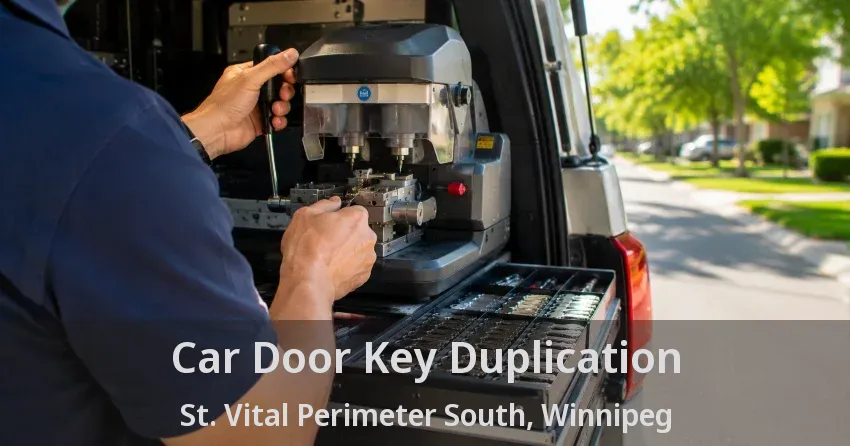 Car Door Key Duplication St. Vital Perimeter South, Winnipeg - MB
