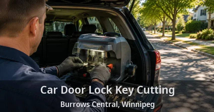 Car Door Lock Key Cutting Burrows Central, Winnipeg - MB