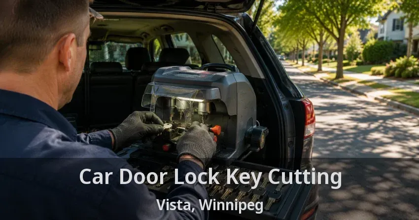 Car Door Lock Key Cutting Vista, Winnipeg - MB