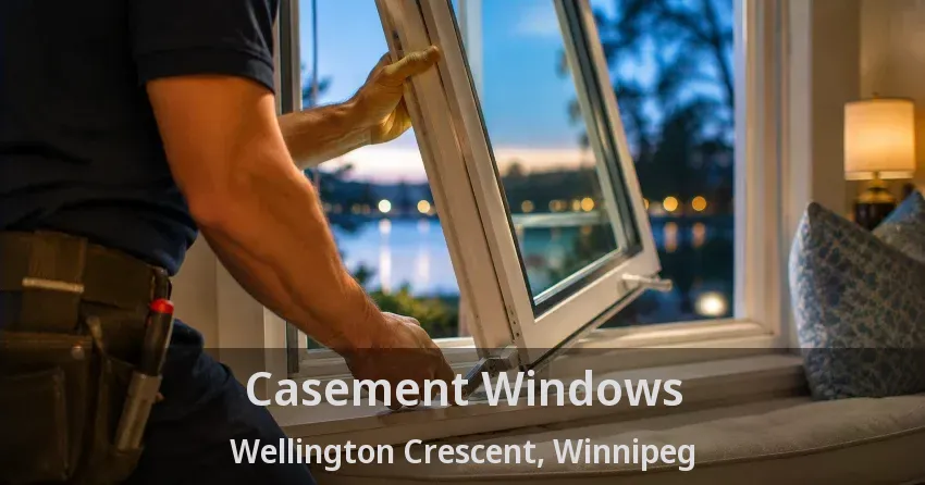 Casement Windows Wellington Crescent, Winnipeg - MB