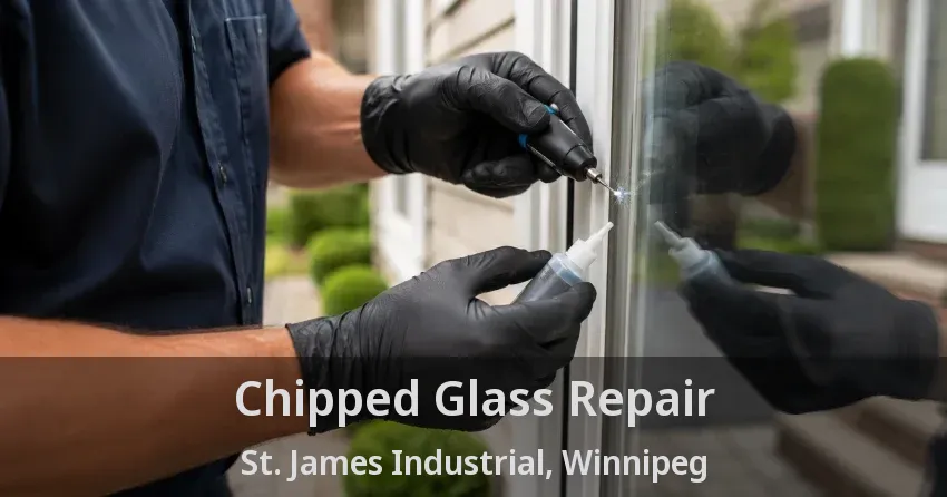 Chipped Glass Repair St. James Industrial, Winnipeg - MB