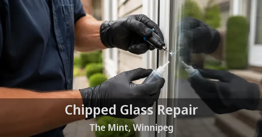 Chipped Glass Repair The Mint, Winnipeg - MB