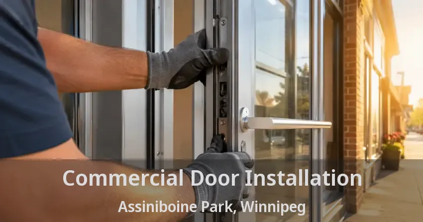 Commercial Door Installation Assiniboine Park, Winnipeg - MB