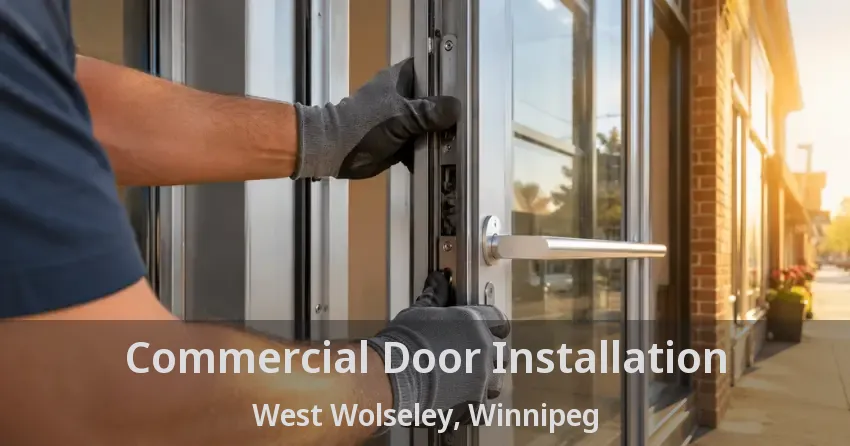 Commercial Door Installation West Wolseley, Winnipeg - MB