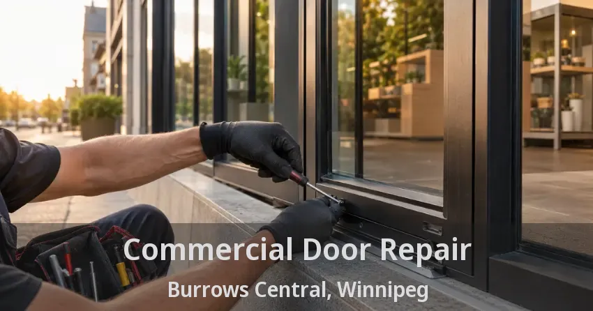 Commercial Door Repair Burrows Central, Winnipeg - MB