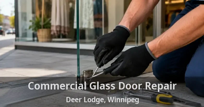 Commercial Glass Door Repair Deer Lodge, Winnipeg - MB