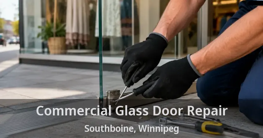 Commercial Glass Door Repair Southboine, Winnipeg - MB