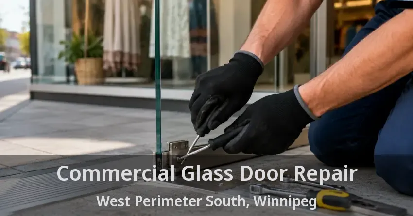 Commercial Glass Door Repair West Perimeter South, Winnipeg - MB