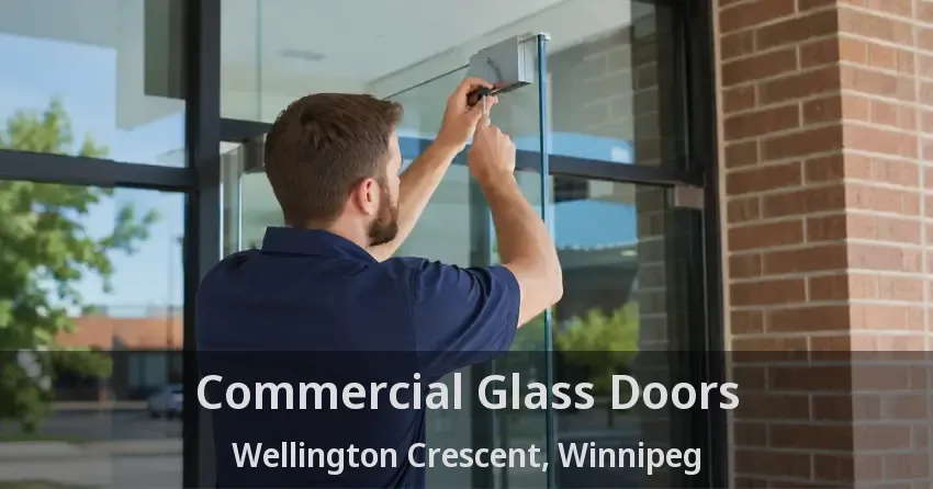 Commercial Glass Doors Wellington Crescent, Winnipeg - MB