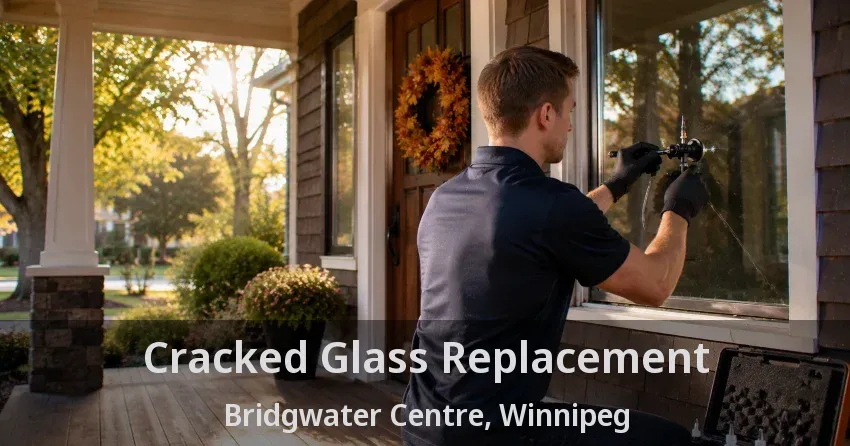 Cracked Glass Replacement Bridgwater Centre, Winnipeg - MB
