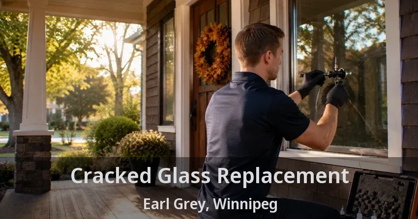 Cracked Glass Replacement Earl Grey, Winnipeg - MB