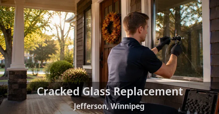 Cracked Glass Replacement Jefferson, Winnipeg - MB