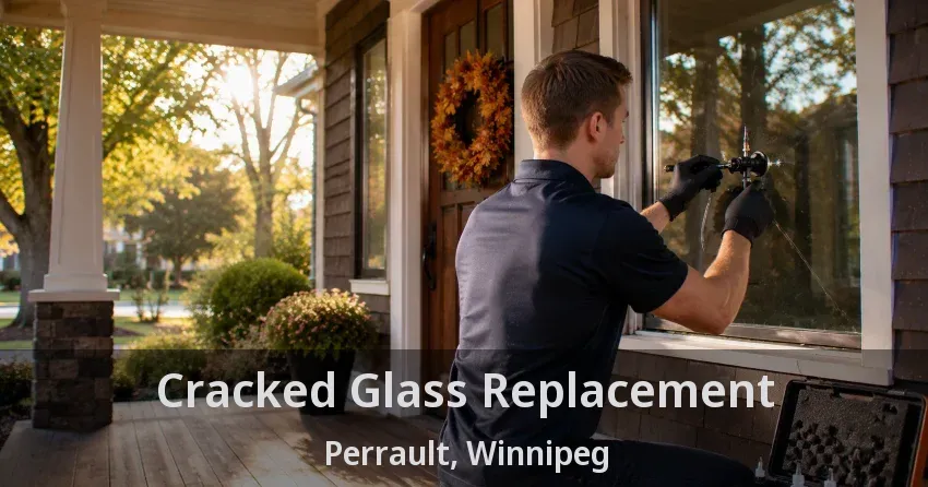 Cracked Glass Replacement Perrault, Winnipeg - MB