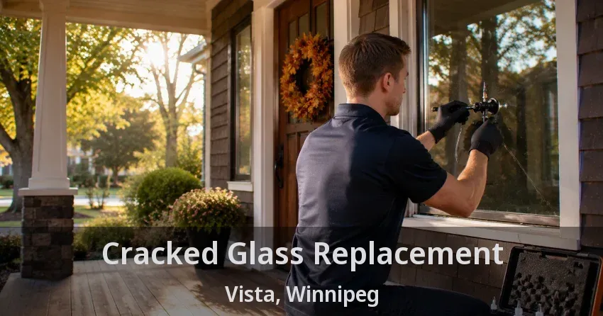 Cracked Glass Replacement Vista, Winnipeg - MB