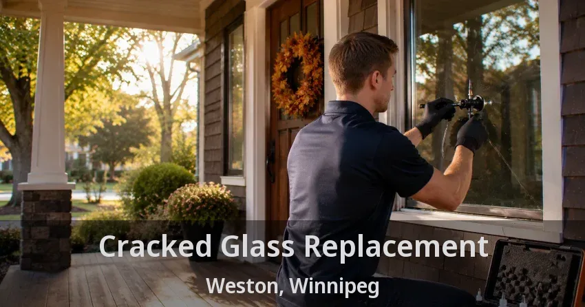 Cracked Glass Replacement Weston, Winnipeg - MB