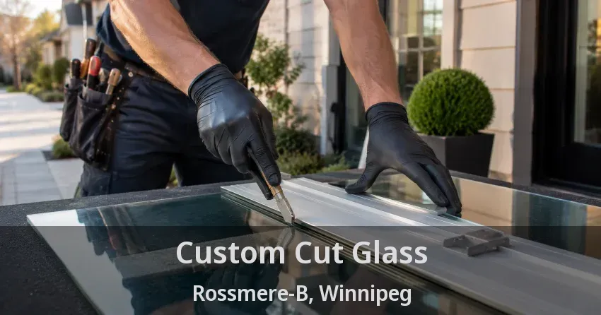 Custom Cut Glass Rossmere-B, Winnipeg - MB