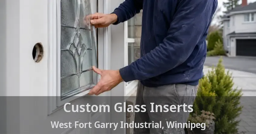 Custom Glass Inserts West Fort Garry Industrial, Winnipeg - MB