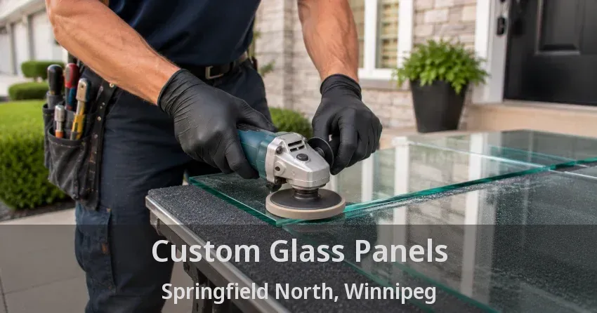 Custom Glass Panels Springfield North, Winnipeg - MB