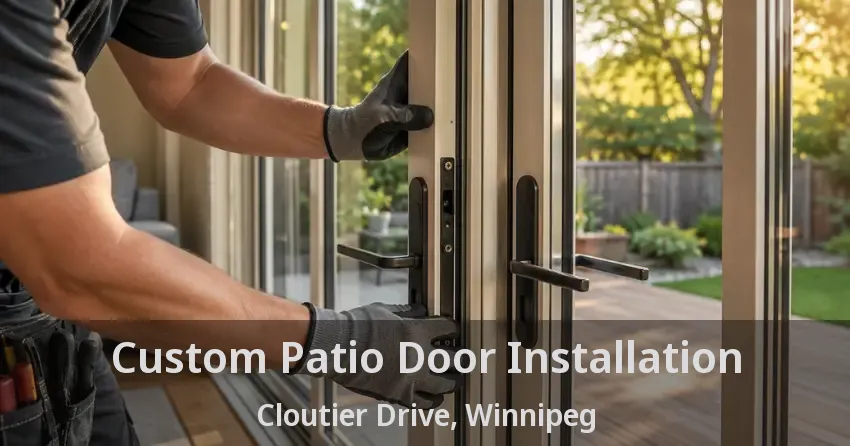 Custom Patio Door Installation Cloutier Drive, Winnipeg - MB