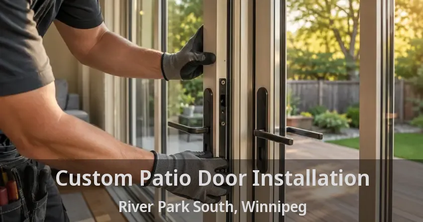 Custom Patio Door Installation River Park South, Winnipeg - MB