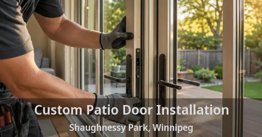 Custom Patio Door Installation Shaughnessy Park, Winnipeg - MB