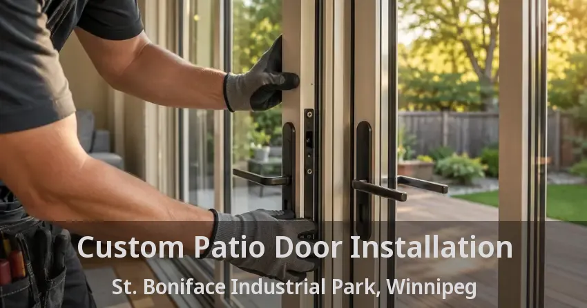 Custom Patio Door Installation St. Boniface Industrial Park, Winnipeg - MB