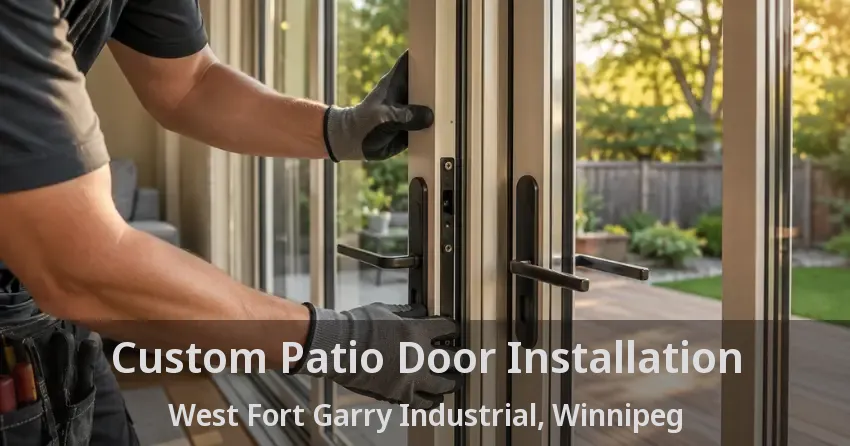 Custom Patio Door Installation West Fort Garry Industrial, Winnipeg - MB