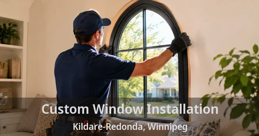 Custom Window Installation Kildare-Redonda, Winnipeg - MB