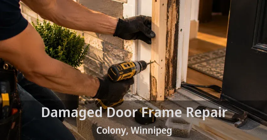 Damaged Door Frame Repair Colony, Winnipeg - MB