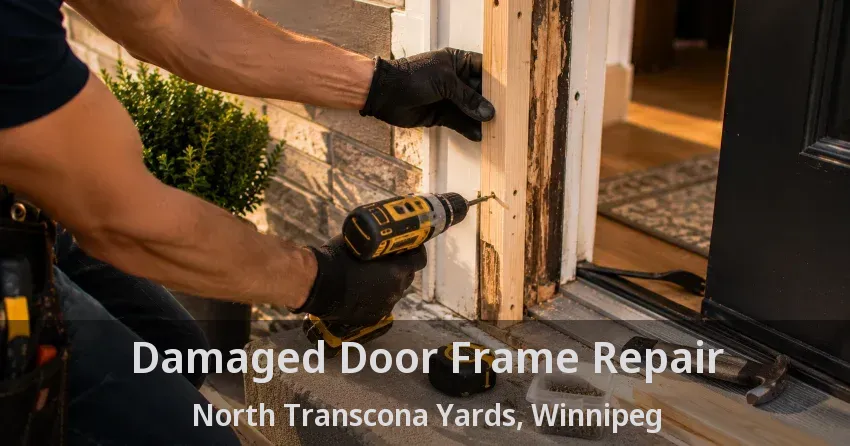 Damaged Door Frame Repair North Transcona Yards, Winnipeg - MB