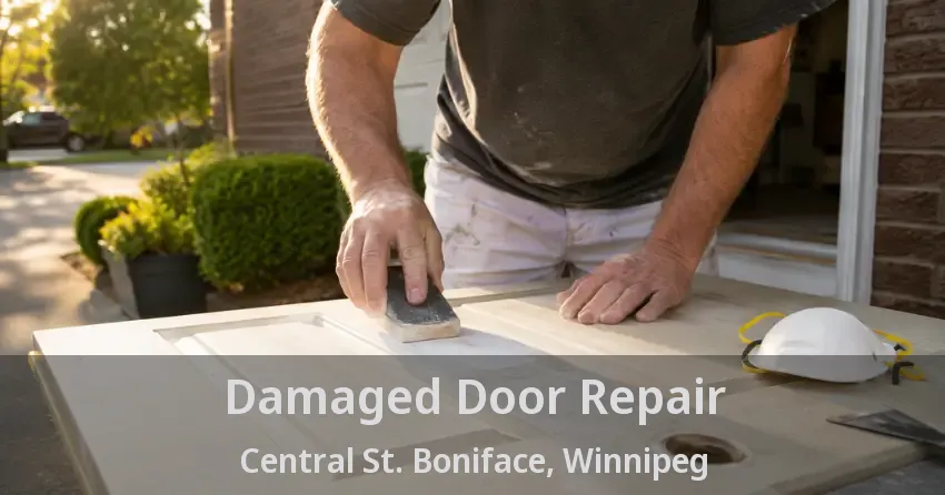 Damaged Door Repair Central St. Boniface, Winnipeg - MB