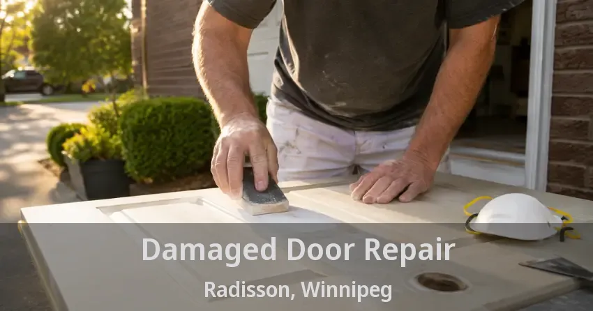 Damaged Door Repair Radisson, Winnipeg - MB