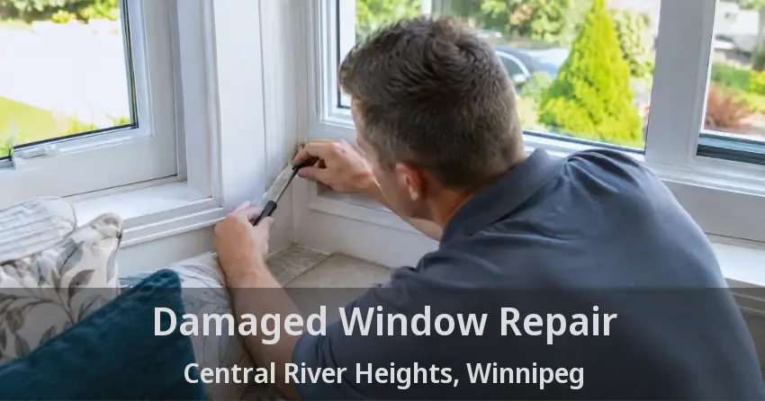 Damaged Window Repair Central River Heights, Winnipeg - MB