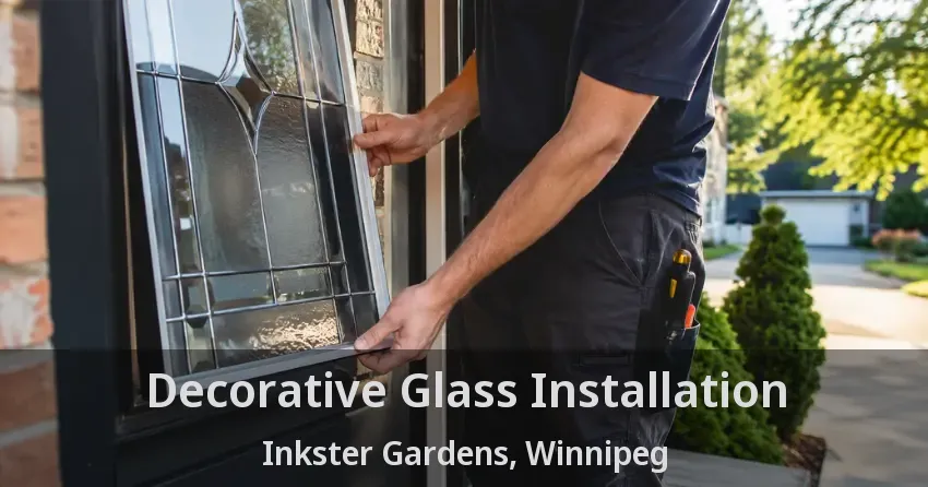 Decorative Glass Installation Inkster Gardens, Winnipeg - MB