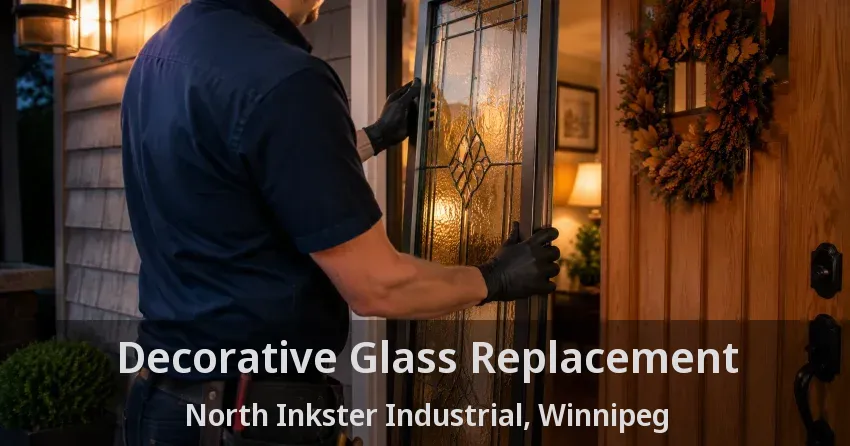 Decorative Glass Replacement North Inkster Industrial, Winnipeg - MB