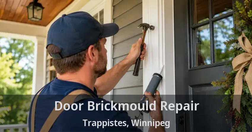 Door Brickmould Repair Trappistes, Winnipeg - MB