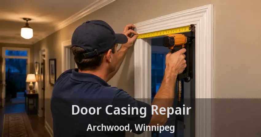 Door Casing Repair Archwood, Winnipeg - MB