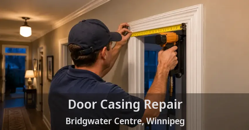 Door Casing Repair Bridgwater Centre, Winnipeg - MB