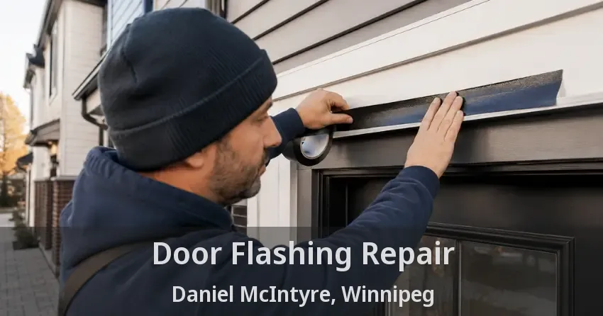 Door Flashing Repair Daniel McIntyre, Winnipeg - MB